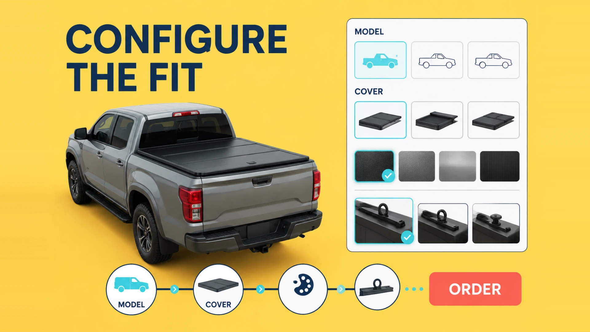Truck Cap 3D Configurator Conversion Rate Improvement
